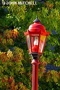 Red Lamppost